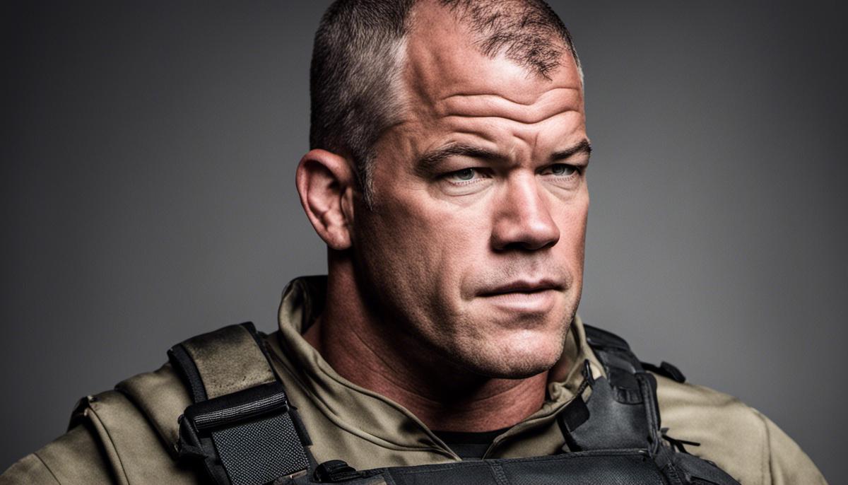 An image of Jocko Willink, a leadership expert, author, and co-founder of Echelon Front