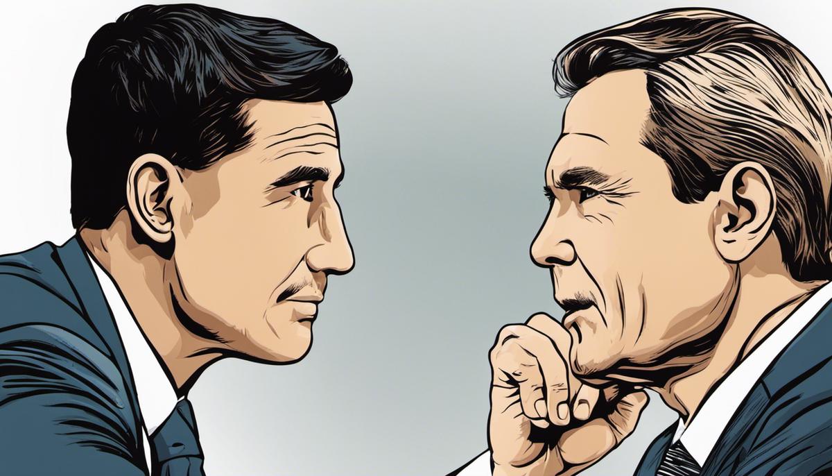 Image illustrating the importance of nonverbal communication in leadership