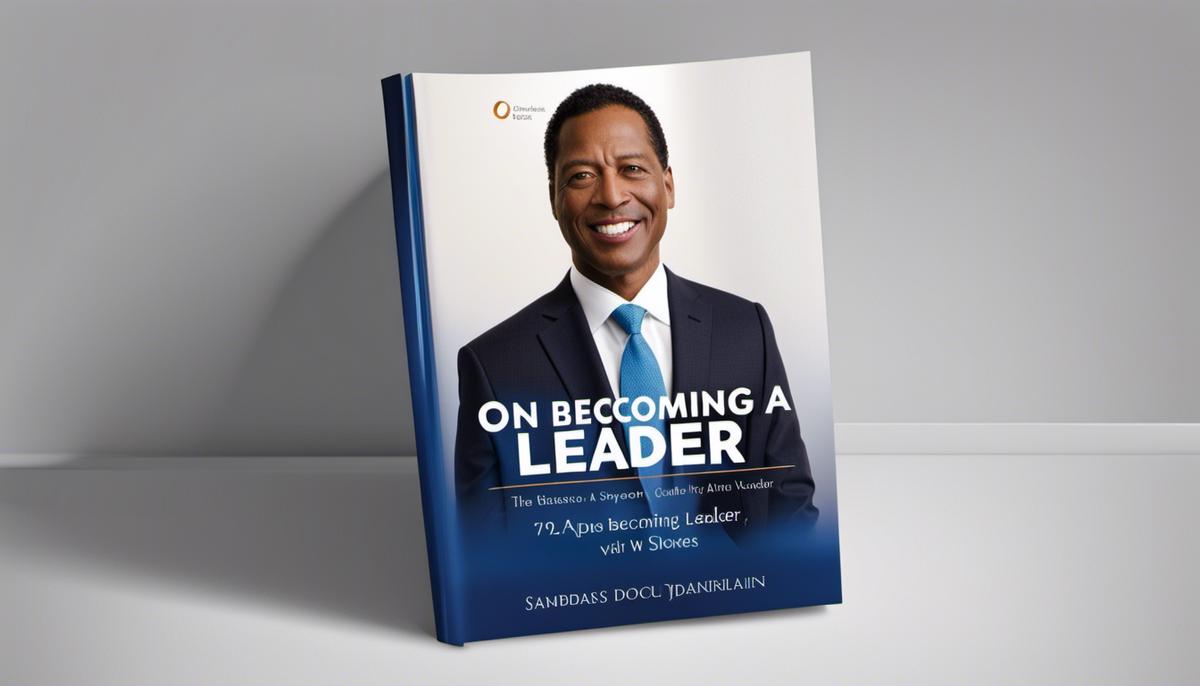 Cover of the book 'On Becoming a Leader' showing the title and author