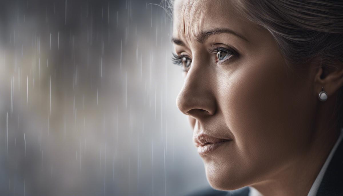 An image depicting a person reflecting on their emotions to enhance emotional intelligence